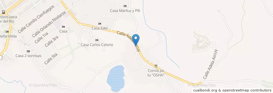 Mapa de ubicacion de Villa Fernan 2 en 쿠바, Pinar Del Río, Viñales.