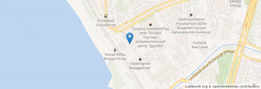 Mapa de ubicacion de Автовокзал en روسيا, Дальневосточный Федеральный Округ, بريمورسكي كراي, Владивостокский Городской Округ.