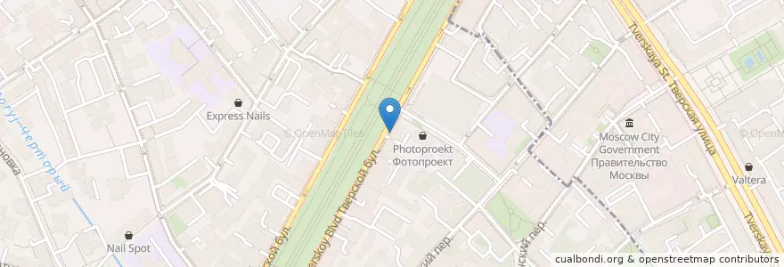 Mapa de ubicacion de НС Банк en Russia, Distretto Federale Centrale, Москва, Центральный Административный Округ, Пресненский Район.