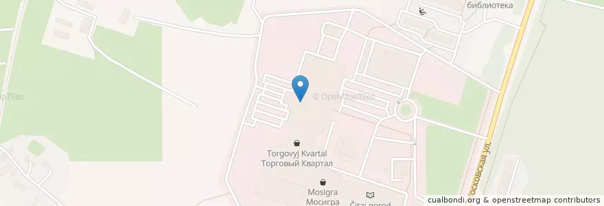 Mapa de ubicacion de Радуга-Аптека en Russia, Distretto Federale Centrale, Калужская Область, Городской Округ Калуга.