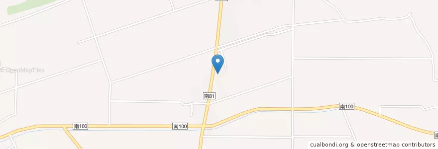 Mapa de ubicacion de 救世堂 en Taiwan, 臺南市, 東山區.