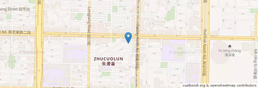Mapa de ubicacion de 多田壽司屋 en Taiwan, Nuova Taipei, Taipei, Distretto Di Songshan.