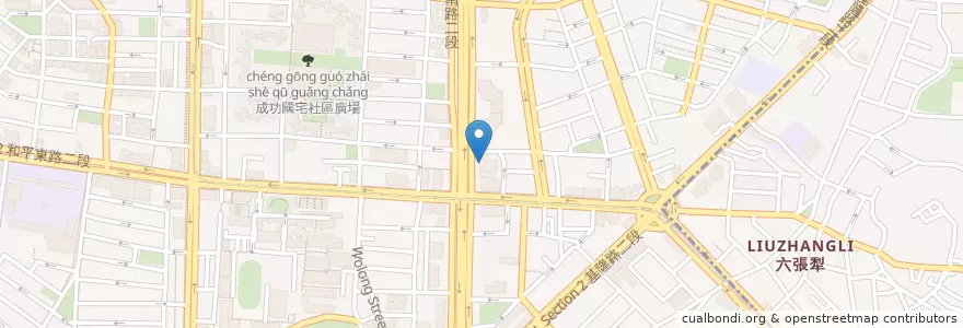 Mapa de ubicacion de 彌生軒 en 타이완, 신베이 시, 타이베이시, 다안 구.