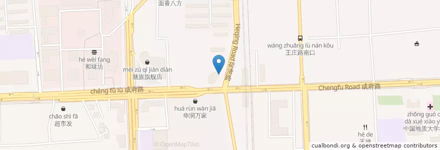 Mapa de ubicacion de Global Club en China, Pekín, Hebei, 海淀区.