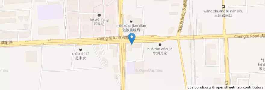 Mapa de ubicacion de 麦当劳 en Китай, Пекин, Хэбэй, 海淀区.