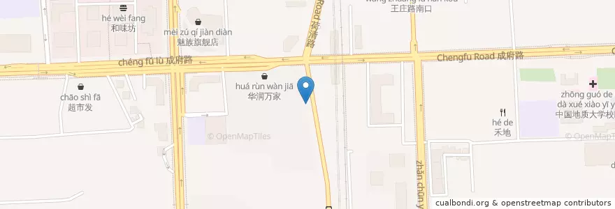 Mapa de ubicacion de Sensation Club en الصين, بكين, خبي, 海淀区.