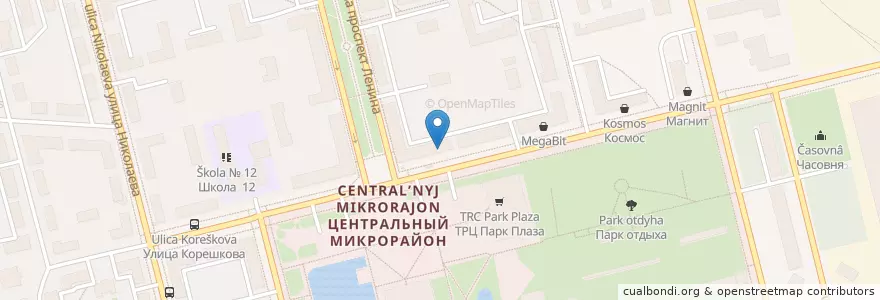 Mapa de ubicacion de ВПБ en Rusland, Centraal Federaal District, Oblast Moskou, Городской Округ Электросталь.