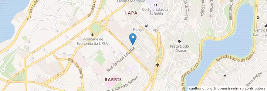 Mapa de ubicacion de Colégio Assunção - COC en البَرَازِيل, المنطقة الشمالية الشرقية, باهيا, Região Metropolitana De Salvador, Região Geográfica Intermediária De Salvador, Microrregião De Salvador, سالفادور.