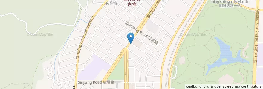Mapa de ubicacion de 隆源藥局 en تايوان, كاوهسيونغ, 鼓山區.