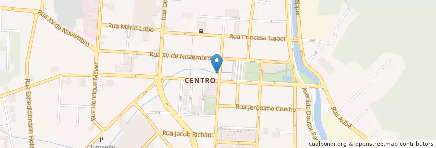 Mapa de ubicacion de Farmácia Preço Popular en البَرَازِيل, المنطقة الجنوبية, سانتا كاتارينا, Região Geográfica Intermediária De Joinville, Microrregião De Joinville, Joinville.