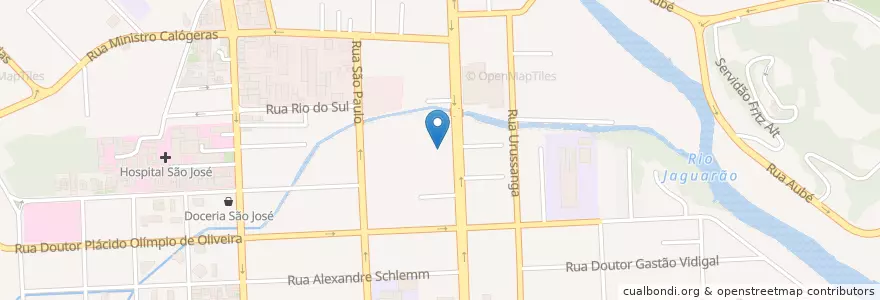 Mapa de ubicacion de Igreja Presbiteriana de Joinville en برزیل, منطقه جنوب برزیل, سانتا کاتارینا, Região Geográfica Intermediária De Joinville, Microrregião De Joinville, Joinville.