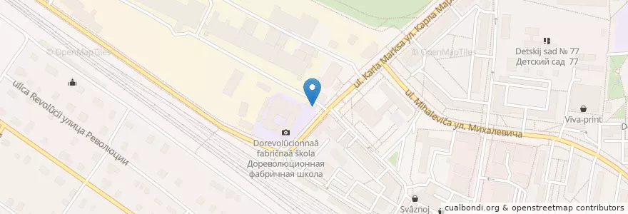 Mapa de ubicacion de СДМ-Банк en روسيا, Центральный Федеральный Округ, محافظة موسكو, Раменский Городской Округ.
