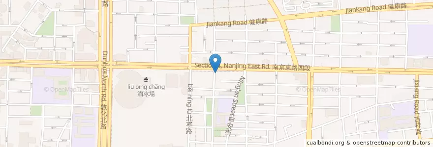Mapa de ubicacion de 星巴克 en Taiwán, Nuevo Taipéi, Taipéi, 松山區.