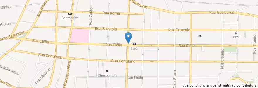 Mapa de ubicacion de Habib's en ブラジル, 南東部地域, サンパウロ, Região Geográfica Intermediária De São Paulo, Região Metropolitana De São Paulo, Região Imediata De São Paulo, サンパウロ.