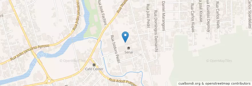 Mapa de ubicacion de Restaurante Senai en Brasil, Região Sul, Santa Catarina, Região Geográfica Intermediária De Joinville, Microrregião De Joinville, Jaraguá Do Sul.