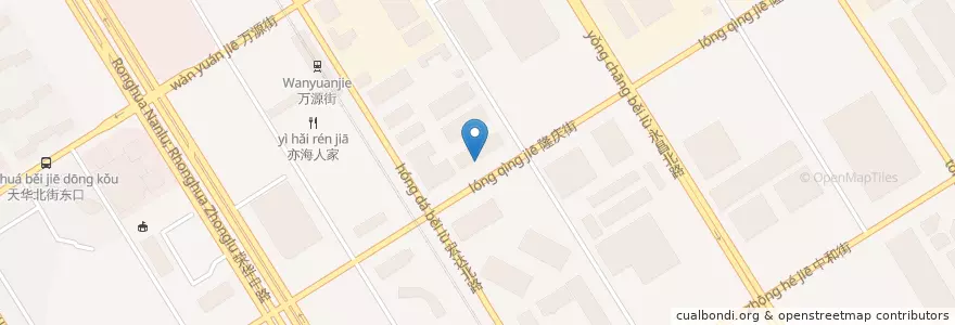 Mapa de ubicacion de 中国民生银行 en Cina, Pechino, Hebei, 大兴区.