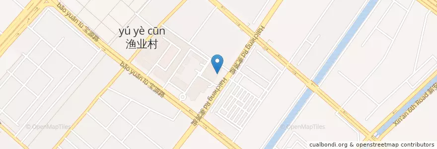 Mapa de ubicacion de KFC en China, Guangdong, Shenzhen, Bao'an District.