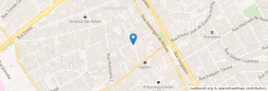 Mapa de ubicacion de Frans Café en Бразилия, Юго-Восточный Регион, Сан-Паулу, Região Geográfica Intermediária De São Paulo, Região Metropolitana De São Paulo, Região Imediata De São Paulo, Сан-Паулу.