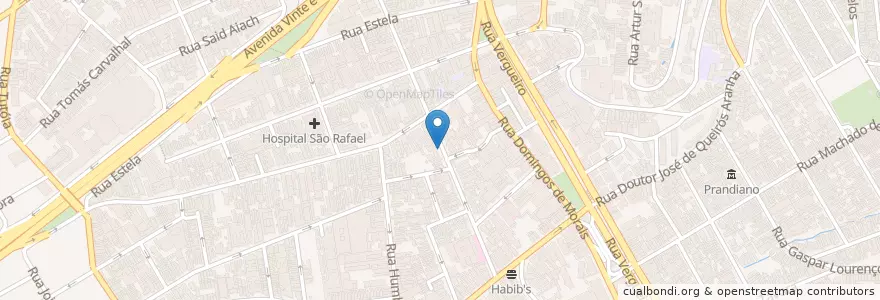 Mapa de ubicacion de Restaurante Volentieri en Бразилия, Юго-Восточный Регион, Сан-Паулу, Região Geográfica Intermediária De São Paulo, Região Metropolitana De São Paulo, Região Imediata De São Paulo, Сан-Паулу.