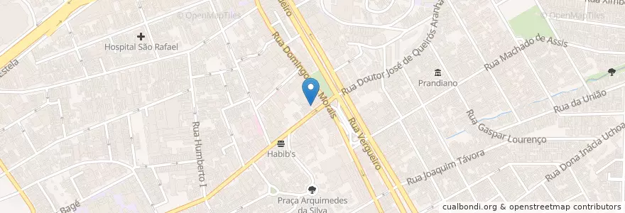 Mapa de ubicacion de Estação do Café en 巴西, 东南部, 圣保罗, Região Geográfica Intermediária De São Paulo, Região Metropolitana De São Paulo, Região Imediata De São Paulo, 聖保羅.