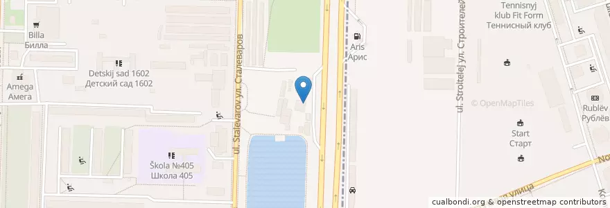 Mapa de ubicacion de Мой Двор en Russia, Distretto Federale Centrale, Москва, Восточный Административный Округ, Район Ивановское.