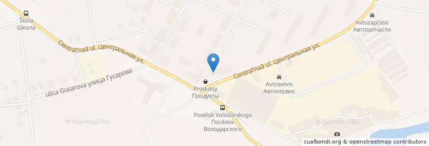 Mapa de ubicacion de Кафе-бар en Россия, Центральный Федеральный Округ, Московская Область, Ленинский Район.