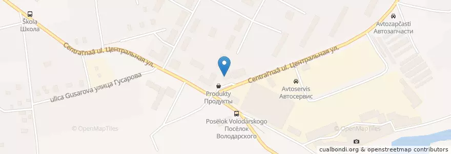 Mapa de ubicacion de Московский областной банк en روسيا, Центральный Федеральный Округ, محافظة موسكو, Ленинский Городской Округ.