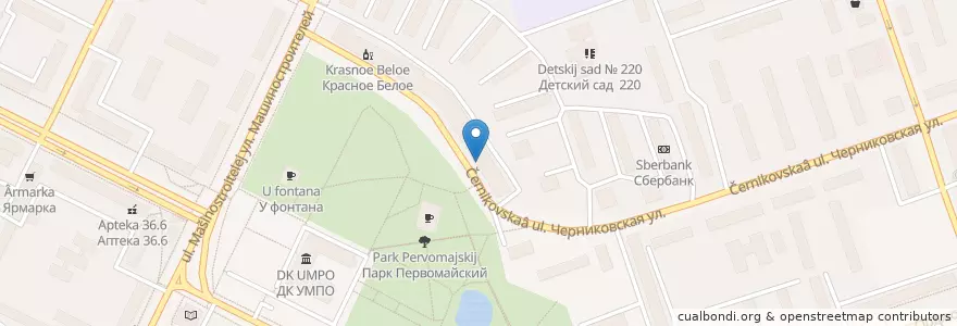 Mapa de ubicacion de Пивной дворик en Russland, Föderationskreis Wolga, Baschkortostan, Городской Округ Уфа.