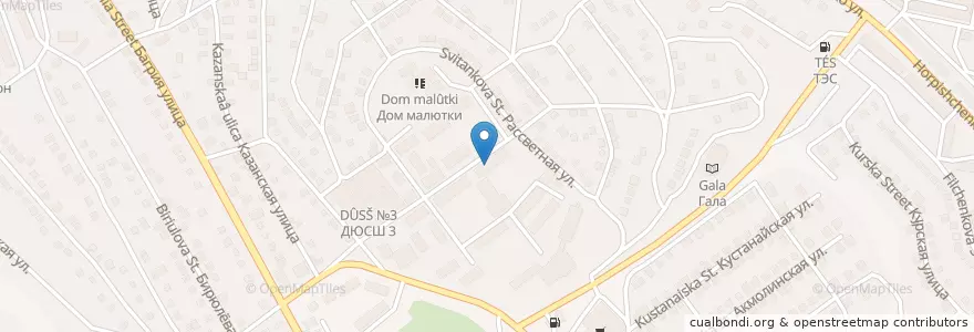 Mapa de ubicacion de Почтовое отделение 299023 en Russia, South Federal District, Sevastopol, Sevastopol, Нахимовский Район, Нахимовский Округ.