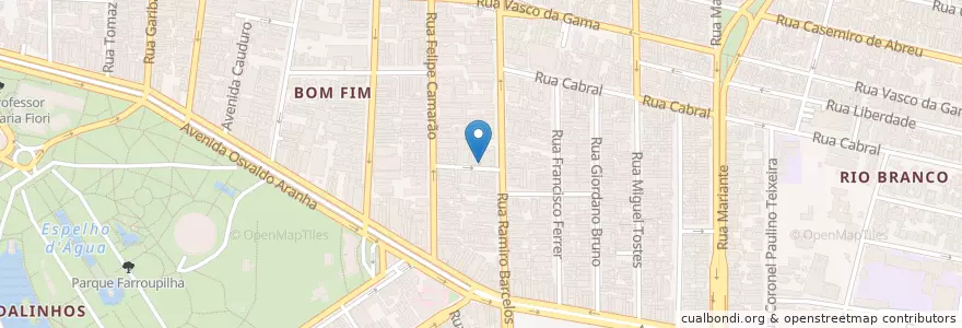 Mapa de ubicacion de Vulp Bici Café en Brasilien, Süden, Rio Grande Do Sul, Região Metropolitana De Porto Alegre, Região Geográfica Intermediária De Porto Alegre, Região Geográfica Imediata De Porto Alegre, Porto Alegre.