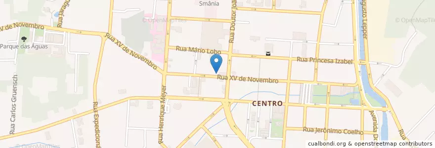 Mapa de ubicacion de Park Master en Бразилия, Южный Регион, Санта-Катарина, Região Geográfica Intermediária De Joinville, Microrregião De Joinville, Жоинвили.