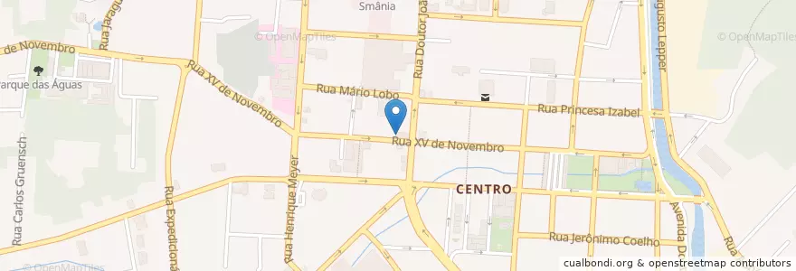 Mapa de ubicacion de Restaurante Floral en ブラジル, 南部地域, サンタ カタリーナ, Região Geográfica Intermediária De Joinville, Microrregião De Joinville, ジョインヴィレ.