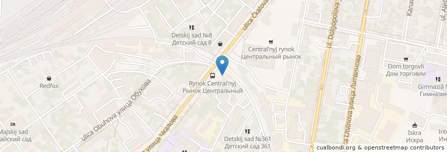 Mapa de ubicacion de Дюна en Rusia, Приволжский Федеральный Округ, Óblast De Nizhni Nóvgorod, Городской Округ Нижний Новгород.