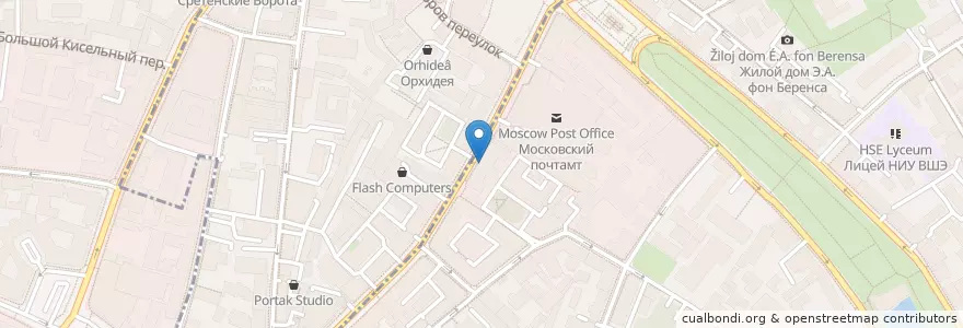 Mapa de ubicacion de ДжонДжоли en Russia, Distretto Federale Centrale, Москва, Центральный Административный Округ, Красносельский Район.