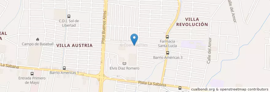 Mapa de ubicacion de Z-2 Estación de Bomberos  Zona 2 en Nikaragua, Departamento De Managua, Managua (Municipio).