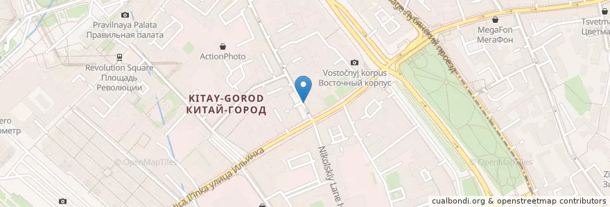 Mapa de ubicacion de 5642 Высота en Rússia, Distrito Federal Central, Москва, Центральный Административный Округ, Тверской Район.