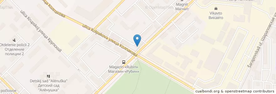 Mapa de ubicacion de Детская библиотека en ロシア, 中央連邦管区, モスクワ州, Городской Округ Мытищи.