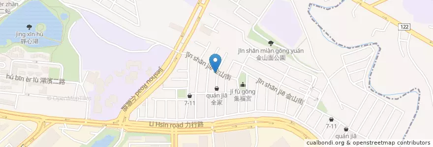 Mapa de ubicacion de 和浦麵食館 en Taiwan, Provincia Di Taiwan, Hsinchu, 東區.