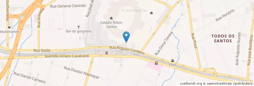Mapa de ubicacion de Estacionamento Sul Portão 3 en Brasil, Região Sudeste, Rio De Janeiro, Região Geográfica Imediata Do Rio De Janeiro, Região Metropolitana Do Rio De Janeiro, Região Geográfica Intermediária Do Rio De Janeiro, Rio De Janeiro.