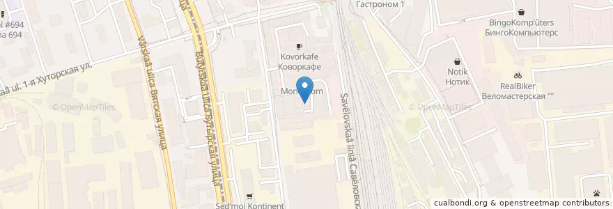 Mapa de ubicacion de café Brocard en Rusland, Centraal Federaal District, Moskou, Северо-Восточный Административный Округ, Северный Административный Округ, Бутырский Район.