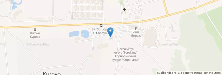 Mapa de ubicacion de Избушка en روسيا, Центральный Федеральный Округ, محافظة موسكو, Дмитровский Городской Округ.