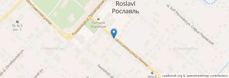 Mapa de ubicacion de До Зари en Rusia, Distrito Federal Central, Óblast De Smolensk, Рославльский Район, Рославльское Городское Поселение.