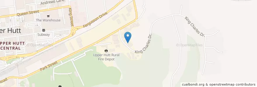 Mapa de ubicacion de Rimutaka Fire Station en New Zealand / Aotearoa, Wellington, Upper Hutt City.