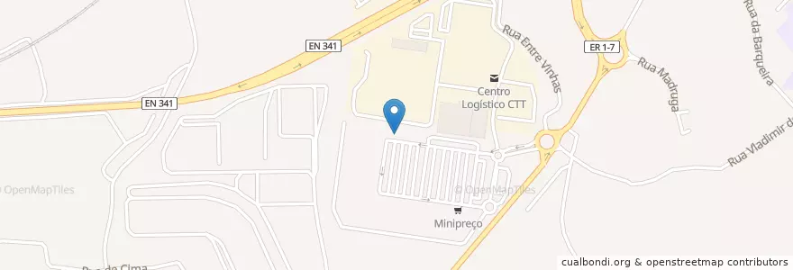 Mapa de ubicacion de Sopas & Sopas en Portugal, Centre, Baixo Mondego, Coïmbre, Coïmbre, Taveiro, Ameal E Arzila.