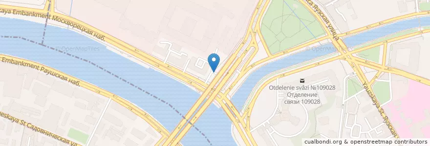 Mapa de ubicacion de Автоджаз en Rusland, Centraal Federaal District, Moskou, Центральный Административный Округ, Таганский Район.