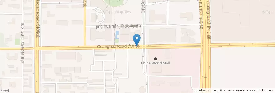 Mapa de ubicacion de Long Island Spa en 中国, 北京市, 河北省, 朝阳区.