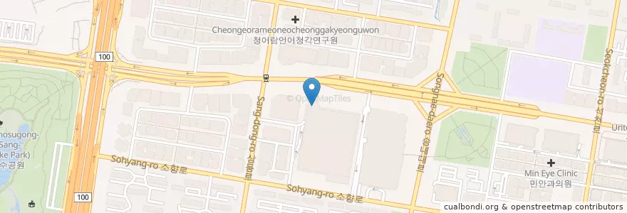 Mapa de ubicacion de 맥도날드 (Macdonalds) en Zuid-Korea, Gyeonggi-Do, 부천시.