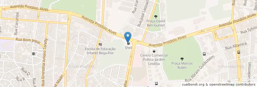 Mapa de ubicacion de Shell en Brasile, Regione Sud, Rio Grande Do Sul, Regione Metropolitana Di Porto Alegre, Região Geográfica Intermediária De Porto Alegre, Região Geográfica Imediata De Porto Alegre, Porto Alegre.