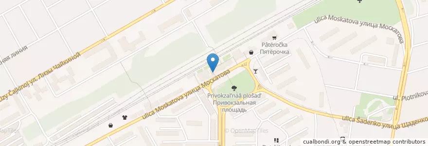 Mapa de ubicacion de Бистро en 러시아, 남부연방관구, Ростовская Область, Городской Округ Таганрог.