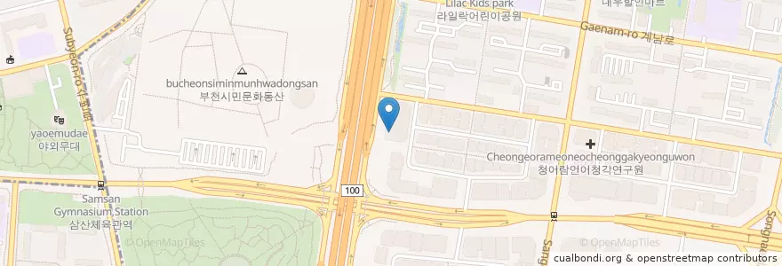 Mapa de ubicacion de 외길회수산 en Coreia Do Sul.